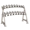 Hoist CF-3462-2 2-Tier Beauty Bell Rack - Kaksitasoinen käsipainoteline